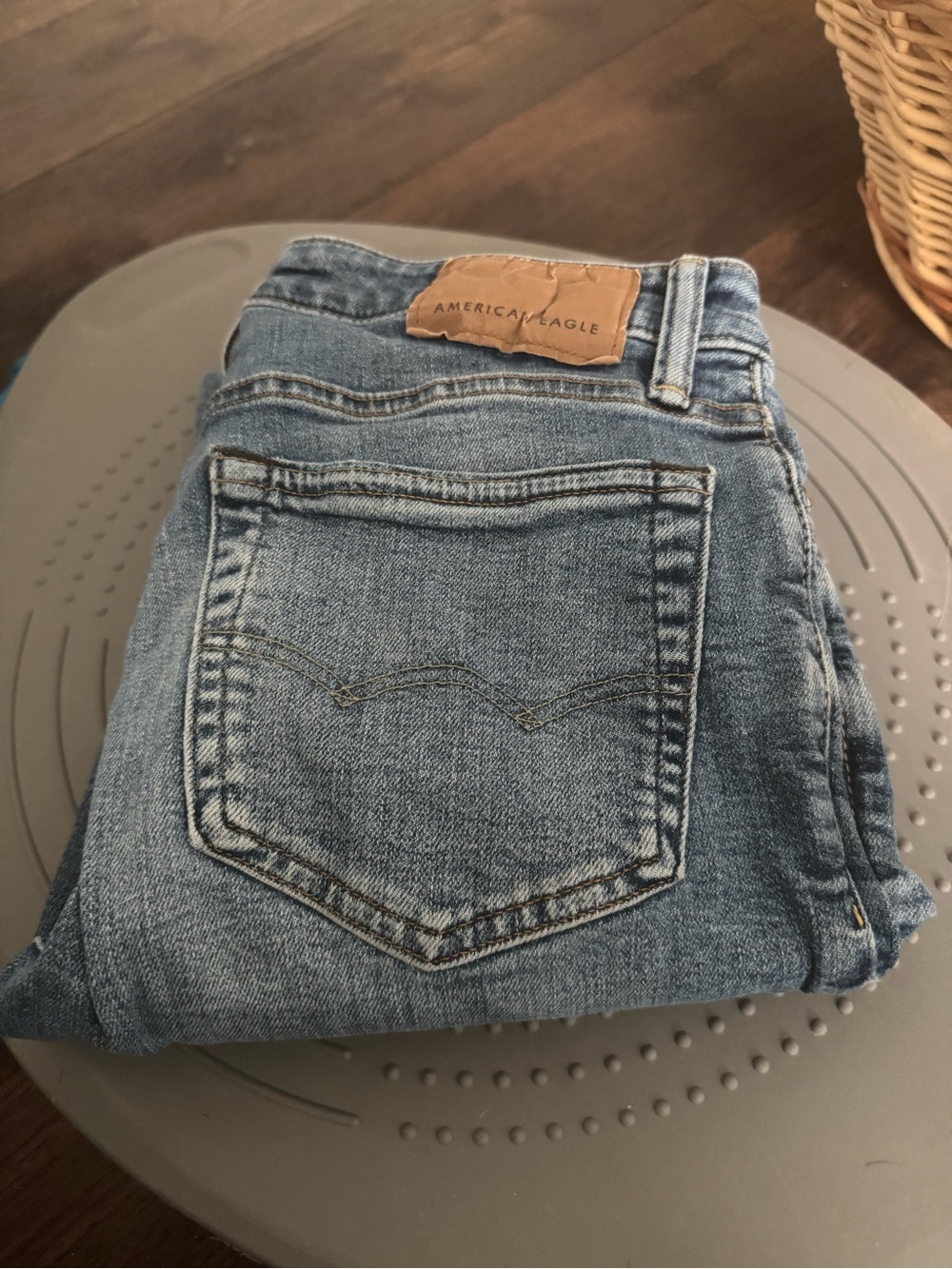 American Eagle Outfitters Blue AirFlex+ Denim Jeans